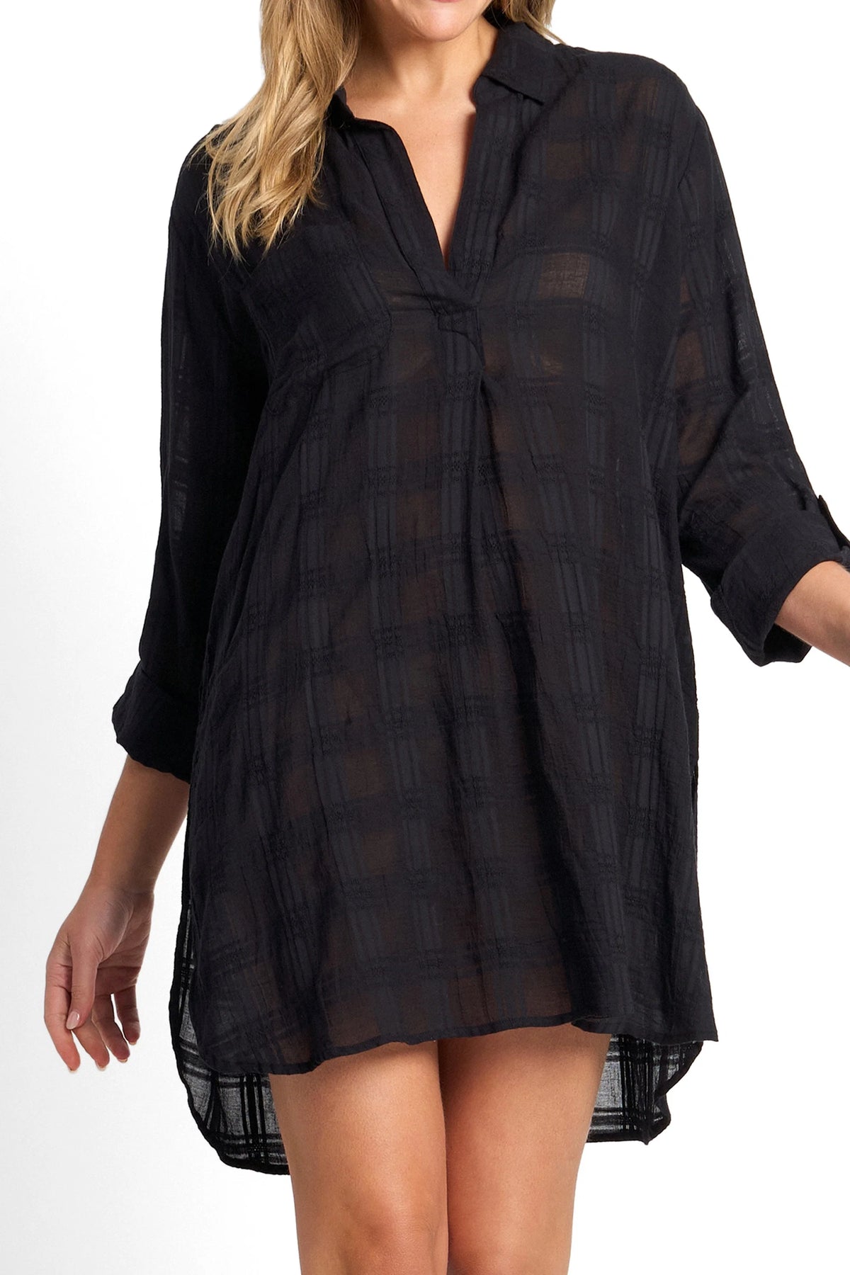 SUNSEEKER Picnic Painters Shirt - Black