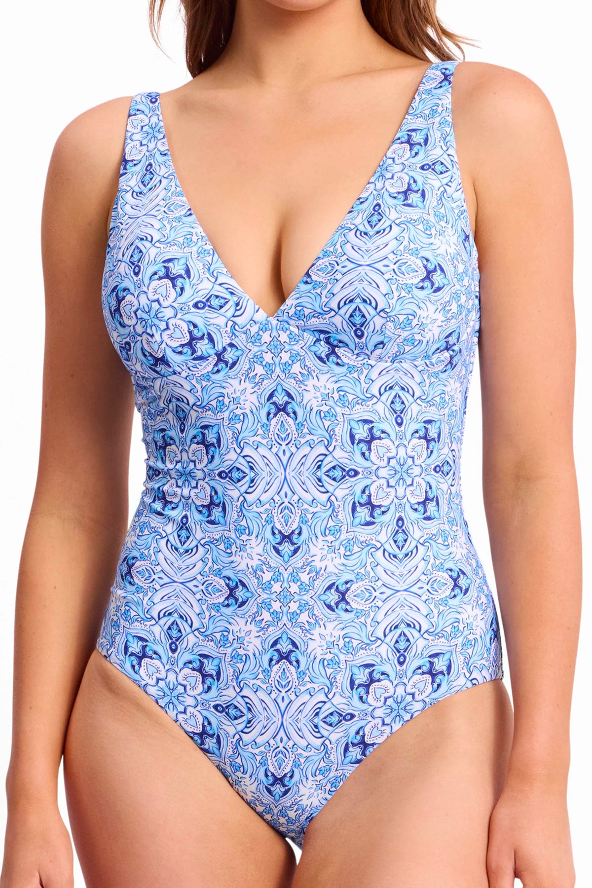 SUNSEEKER Cowboy U/Wire Tri One Piece - Blue