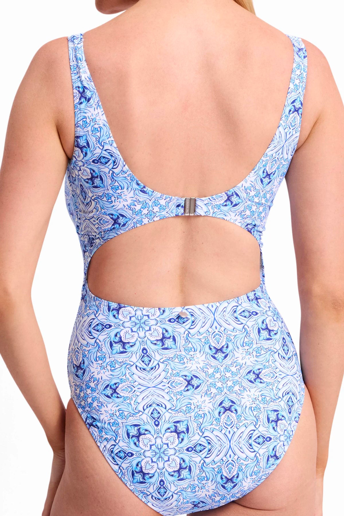 SUNSEEKER Cowboy Clip Back One Piece - Blue