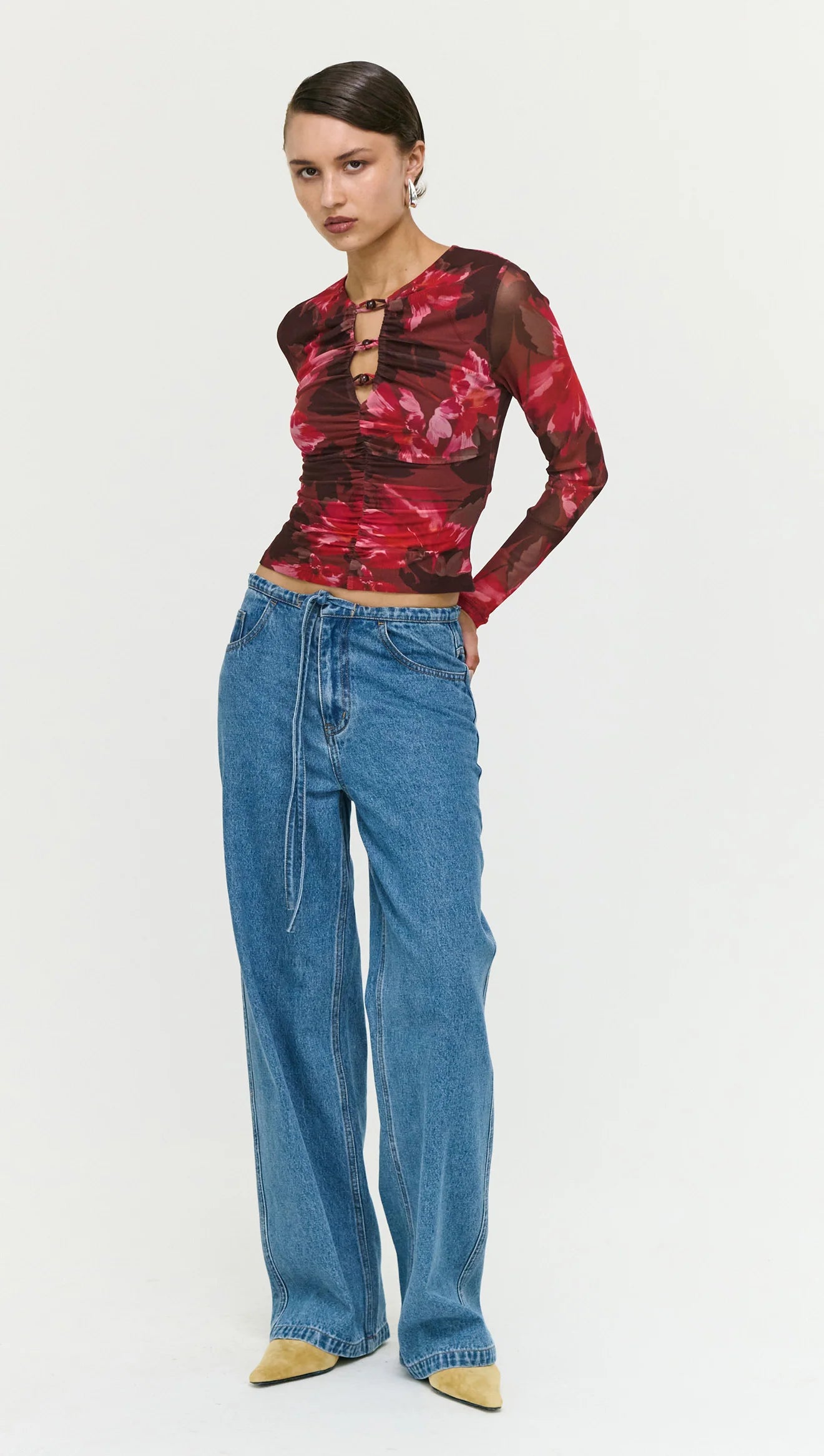 STAPLE THE LABEL Geneva Mid Rise Jean