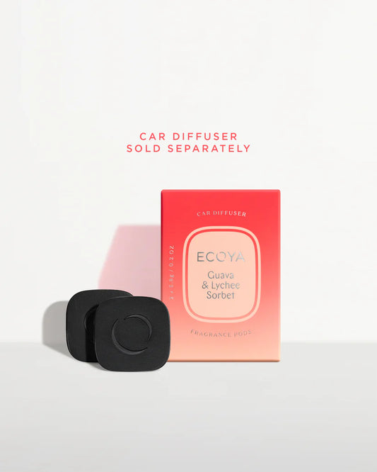 ECOYA Car Diffuser Fragrance Pod - Guava & Lychee