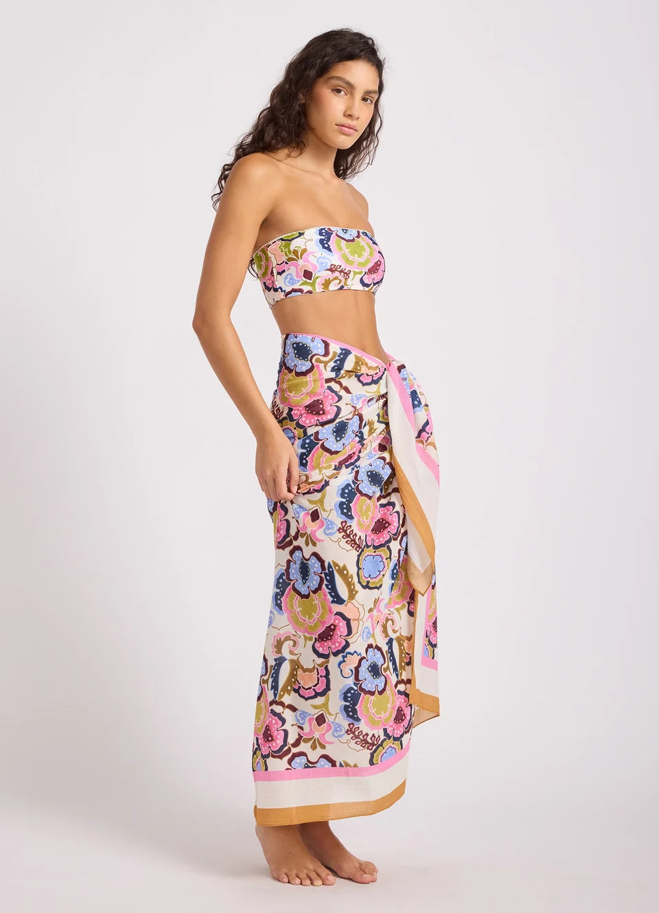 SEAFOLLY Sea Blossom Floral Sarong