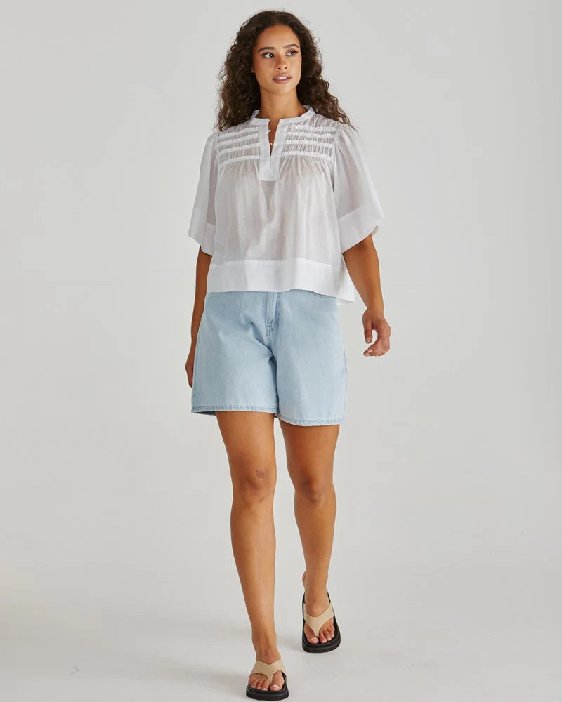 SASS Sabine Demin Shorts - Bleach