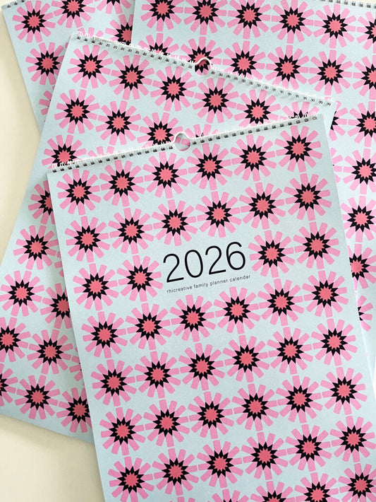 RHICREATIVE 2026 Family Planner