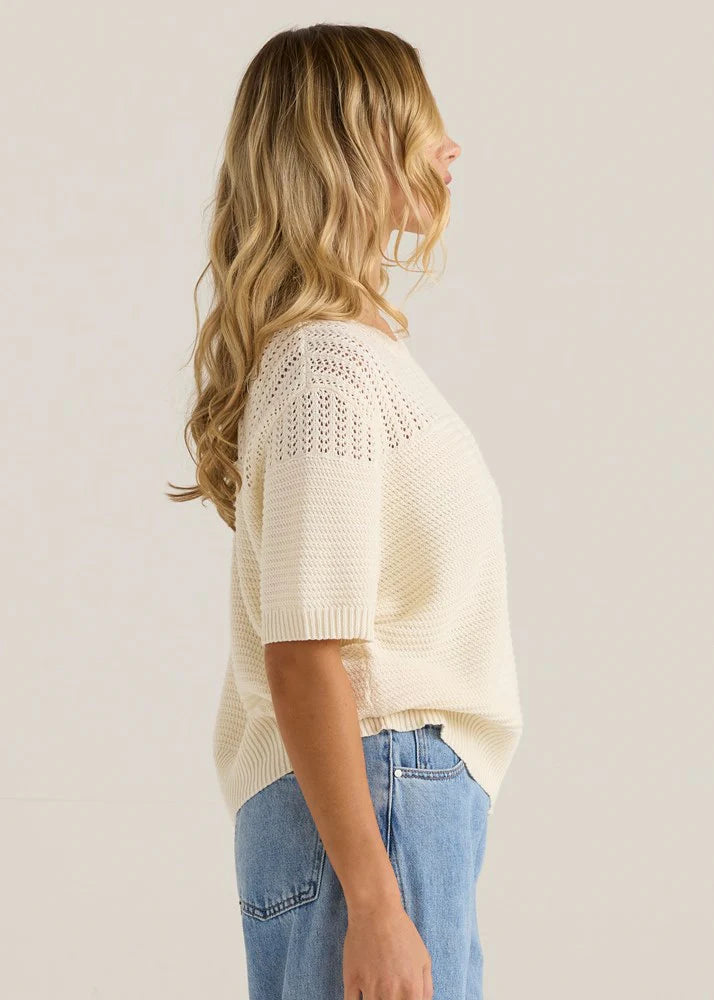 SASS Cherri Tee - Cream