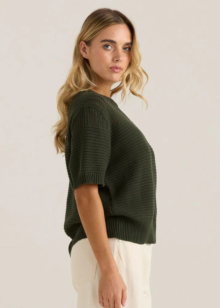 SASS Cherri Tee - Olive