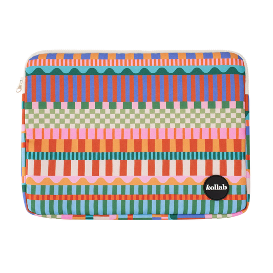 KOLLAB Laptop Bag - Blocks and Stripes