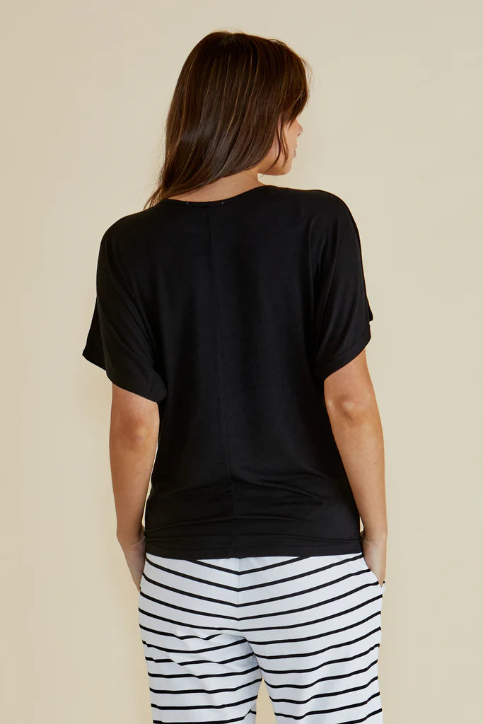 BETTY BASICS Maui Tee - Black