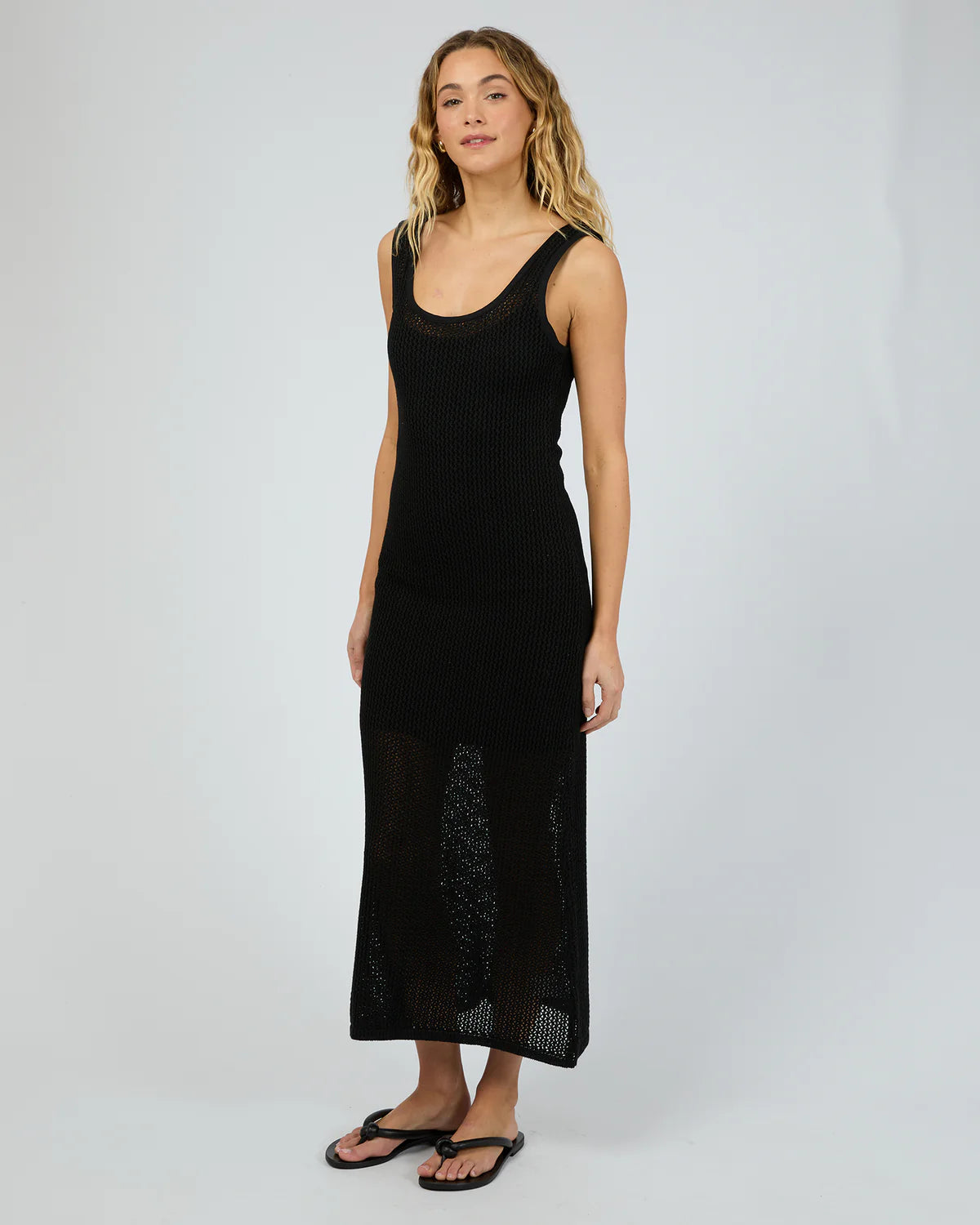 SILENT THEORY Sadie Maxi Dress - Black