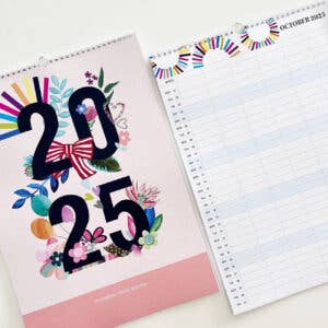 RHICREATIVE 2025 Family Planner Calendar