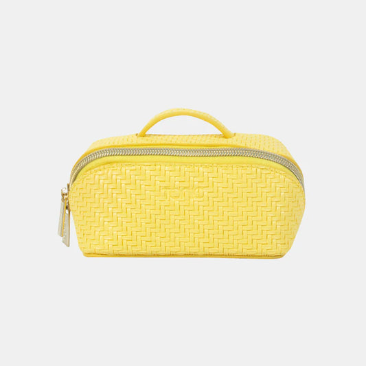 TONIC Herringbone Beauty Bag Small Lemon