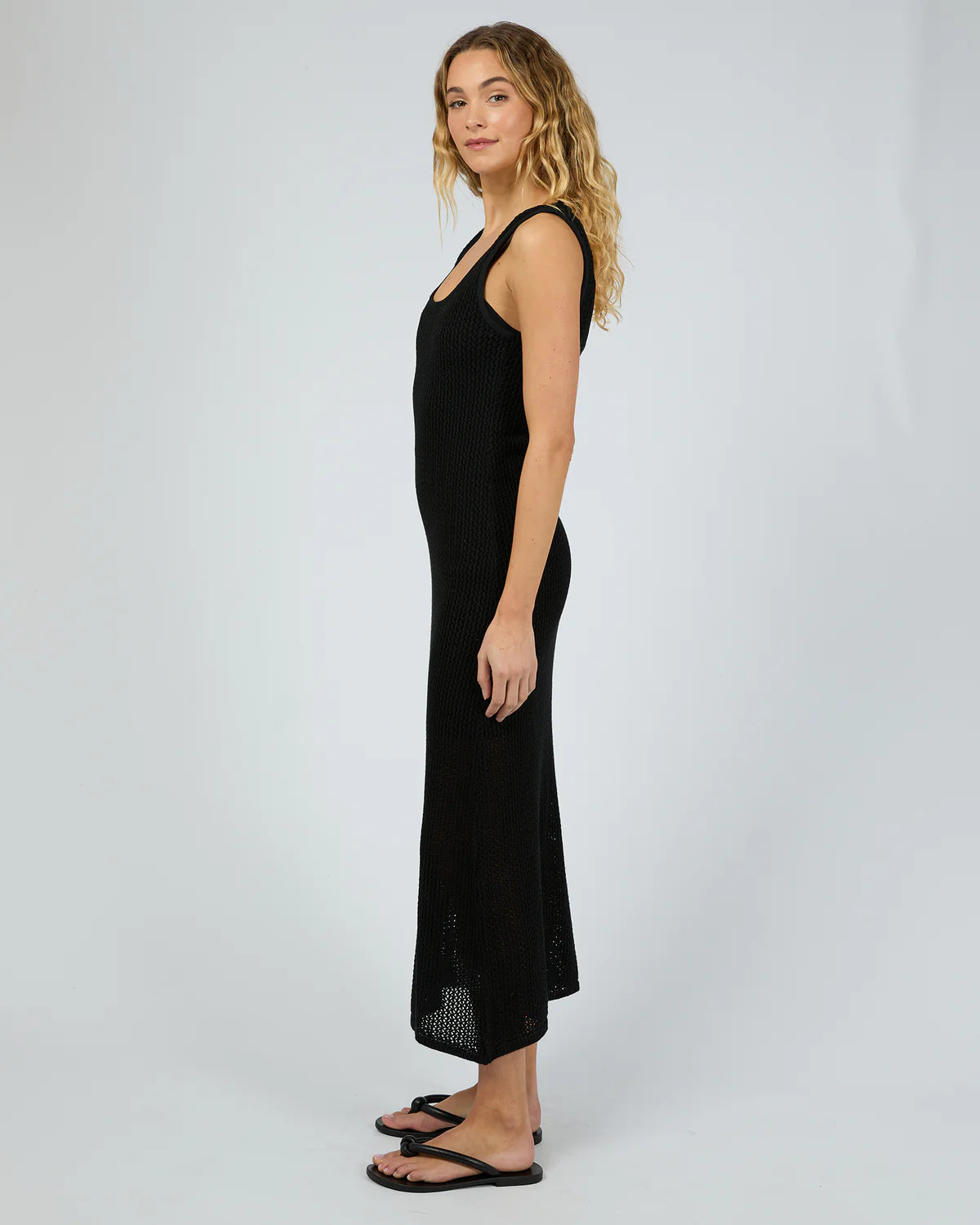 SILENT THEORY Sadie Maxi Dress - Black