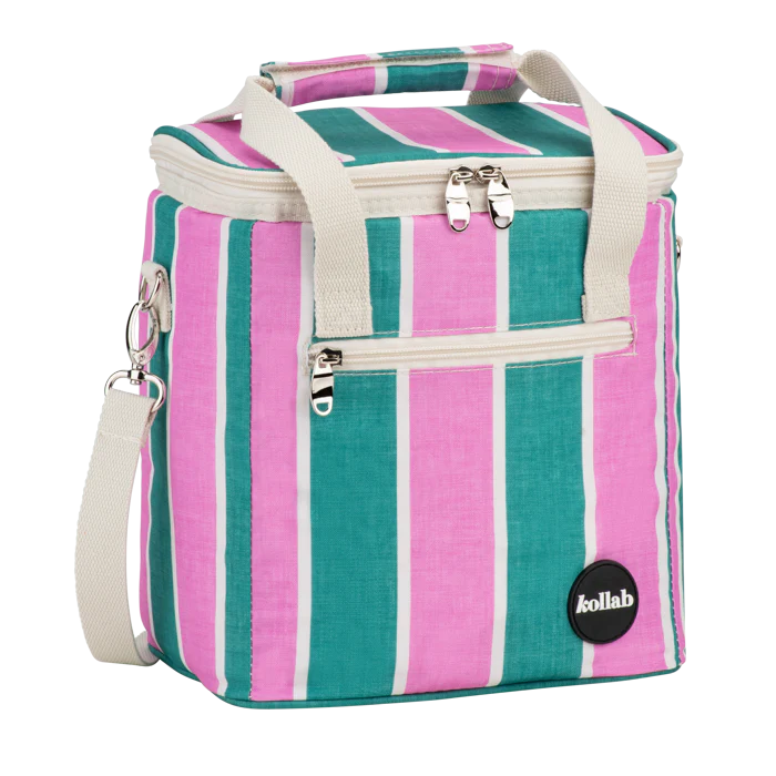KOLLAB MINI COOLER BAG - Spring Stripe
