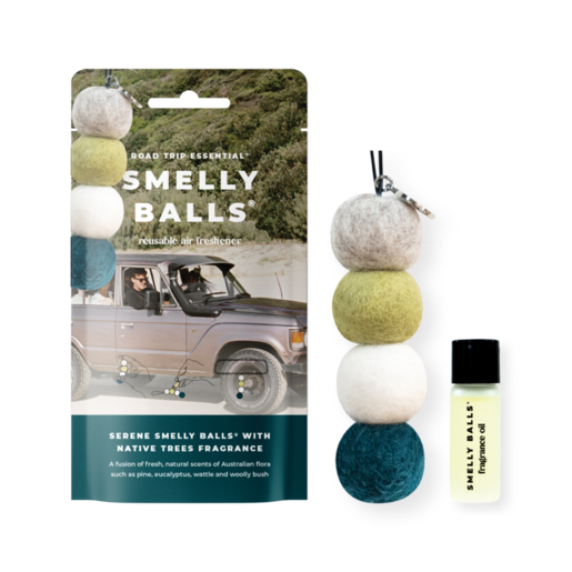 SMELLY BALLS Air Freshener Set - Serene Native Trees 5ml