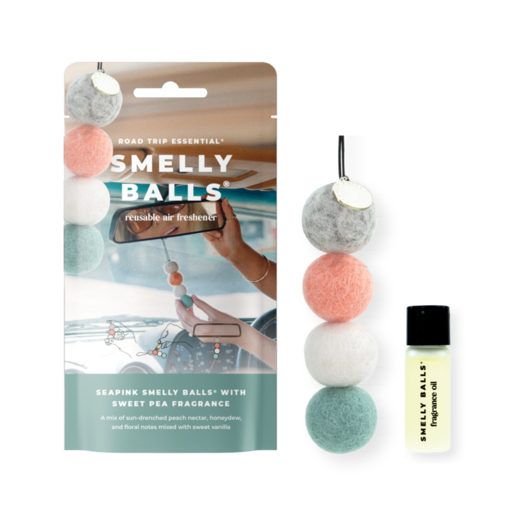SMELLY BALLS Air Freshener Set - Seapink Sweet Pea 5ml