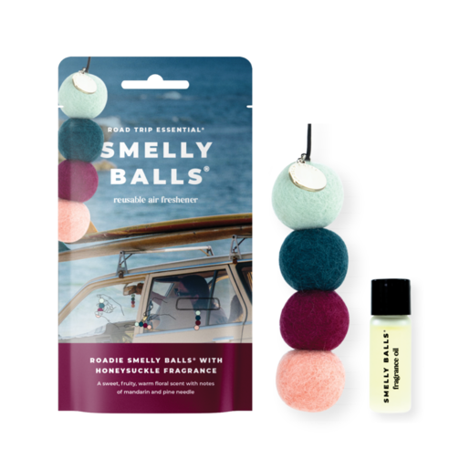 SMELLY BALLS Air Freshener Set - Roadie Honeysuckle 5ml