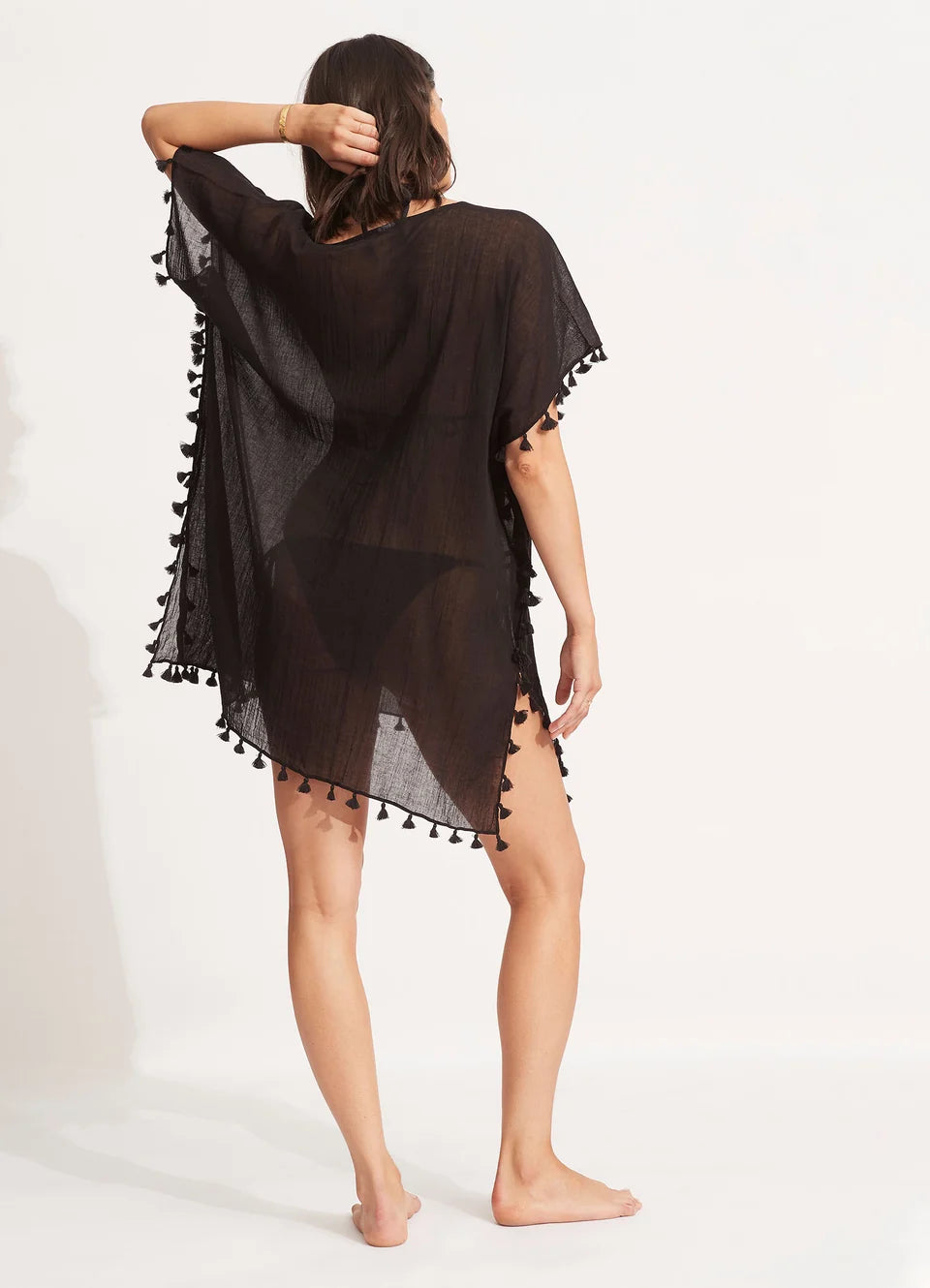 SEAFOLLY Amnesia Kaftan - Black