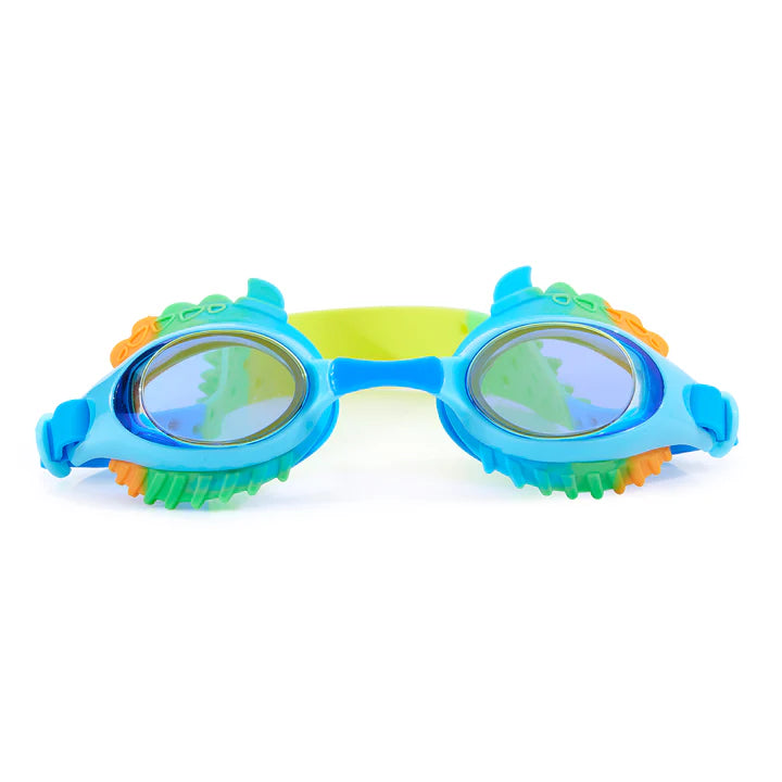 BLING2o Dylan Jurassic Hybrid Light Blue Swim Goggles