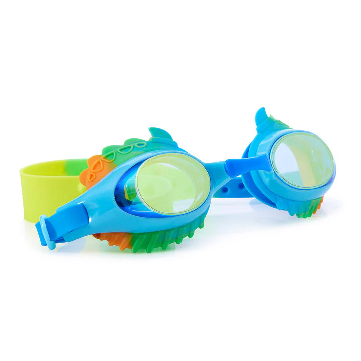 BLING2o Dylan Jurassic Hybrid Light Blue Swim Goggles