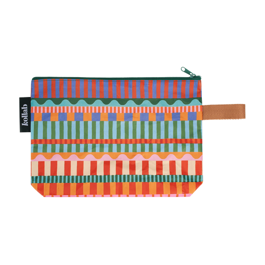 KOLLAB CLUTCH BAG - Blocks and Stripes