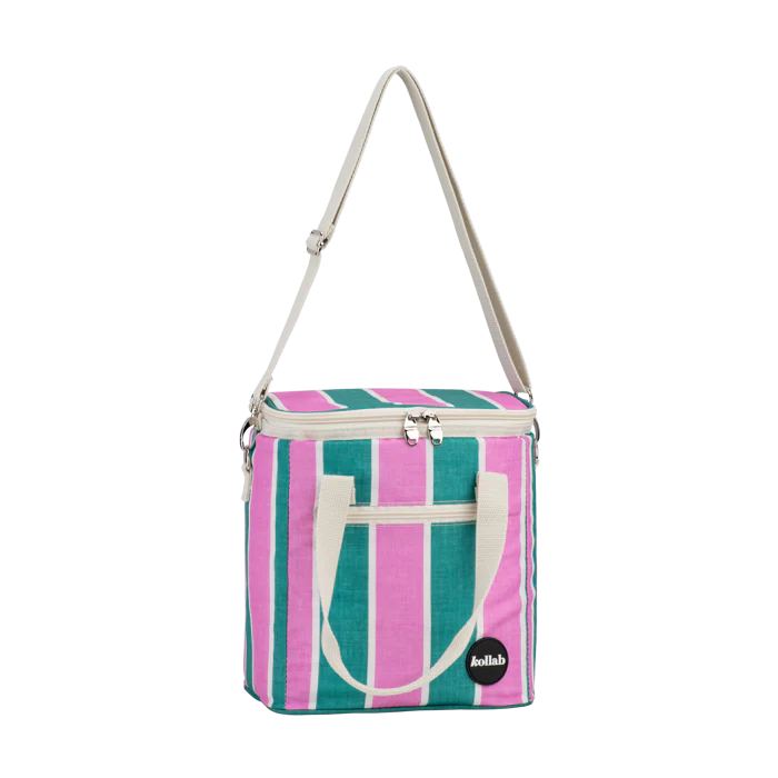 KOLLAB MINI COOLER BAG - Spring Stripe