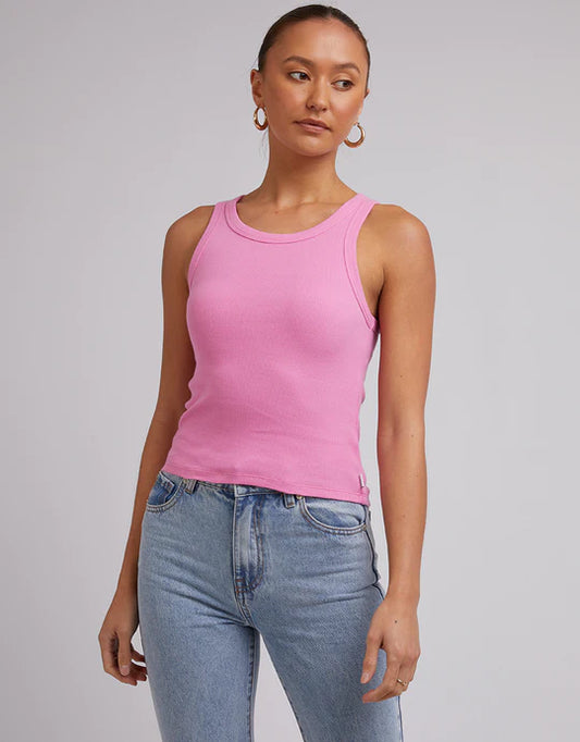 SILENT THEORY Ruby Tank - Bright Pink