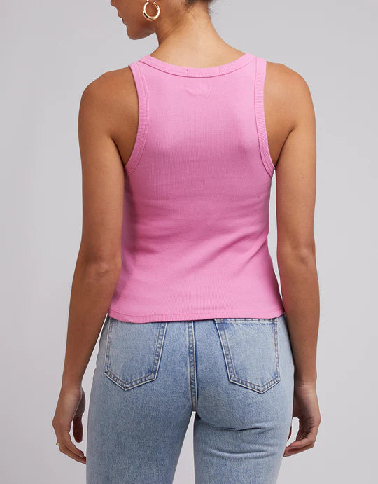 SILENT THEORY Ruby Tank - Bright Pink