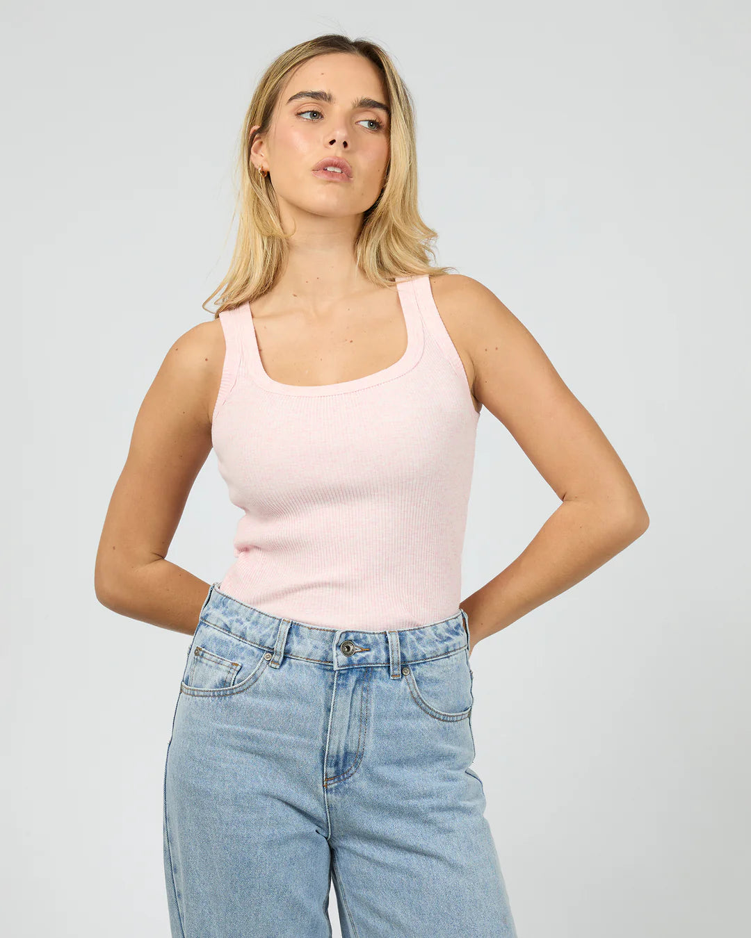 SILENT THEORY Mia Tank - Blush