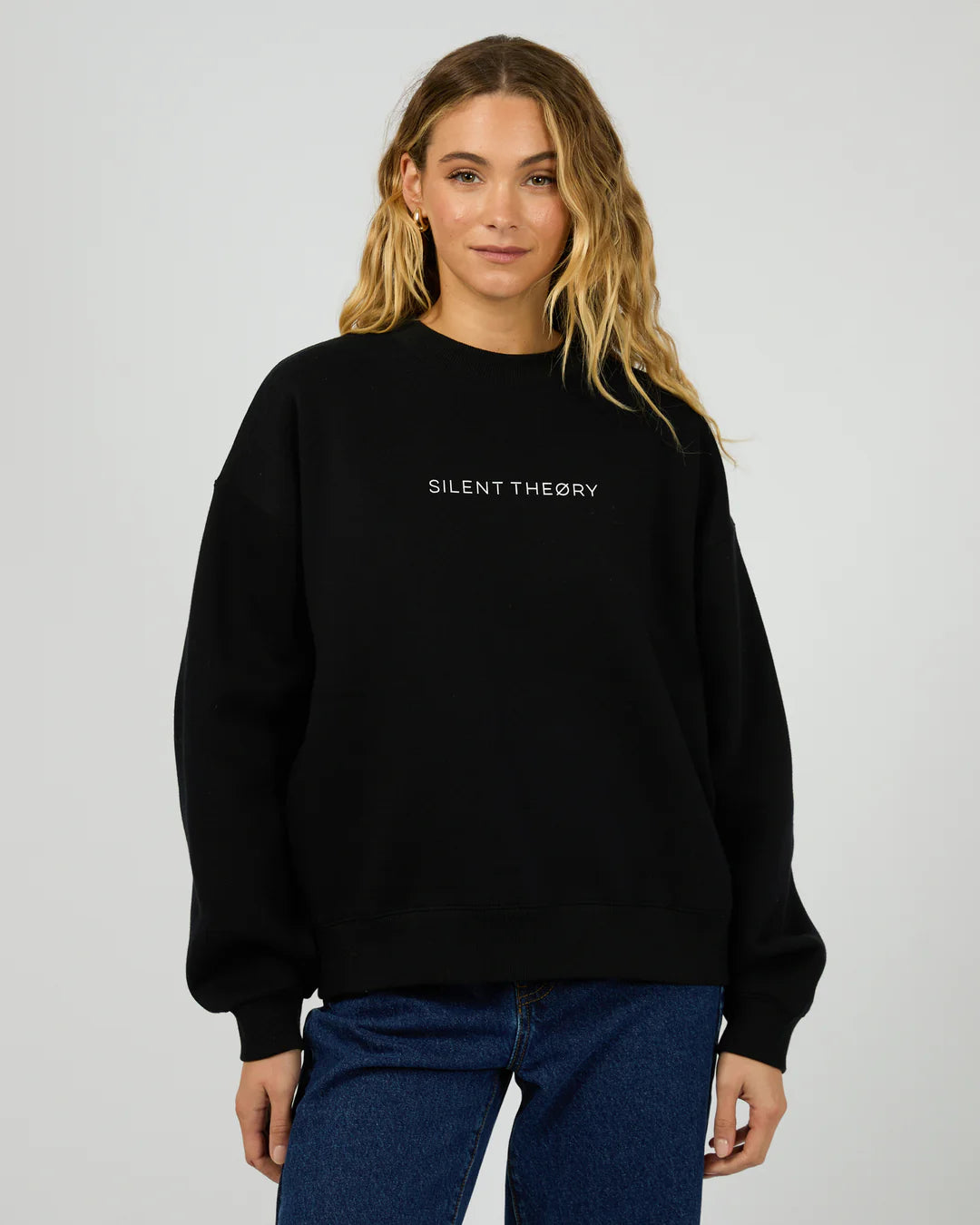 SILENT THEORY - LOGO CREW - Black