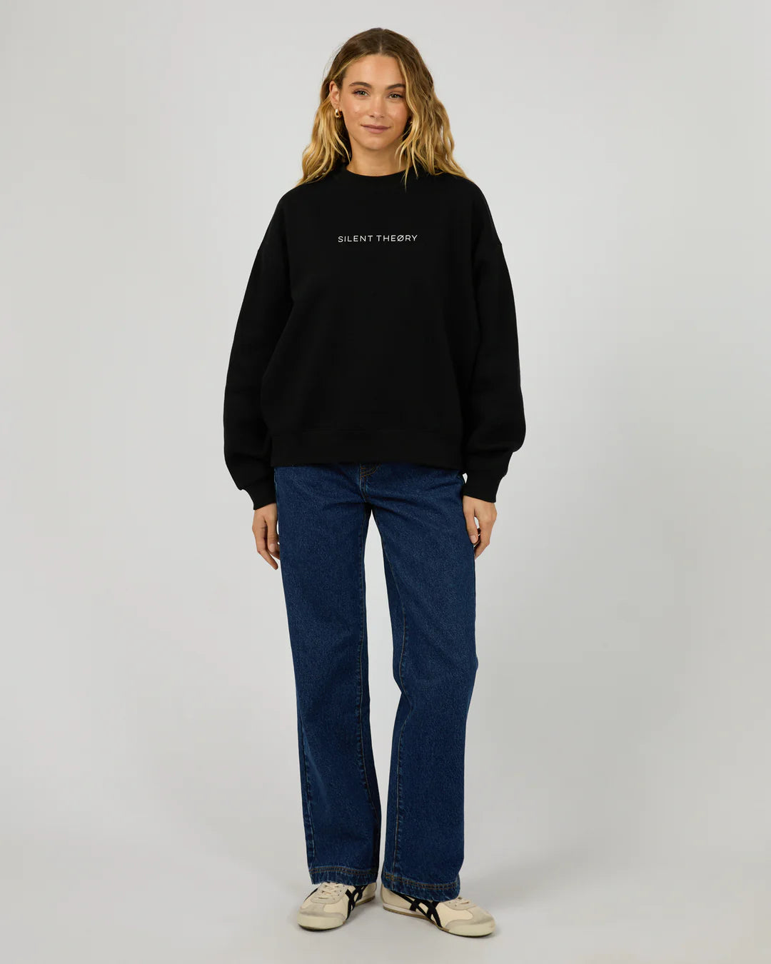 SILENT THEORY - LOGO CREW - Black
