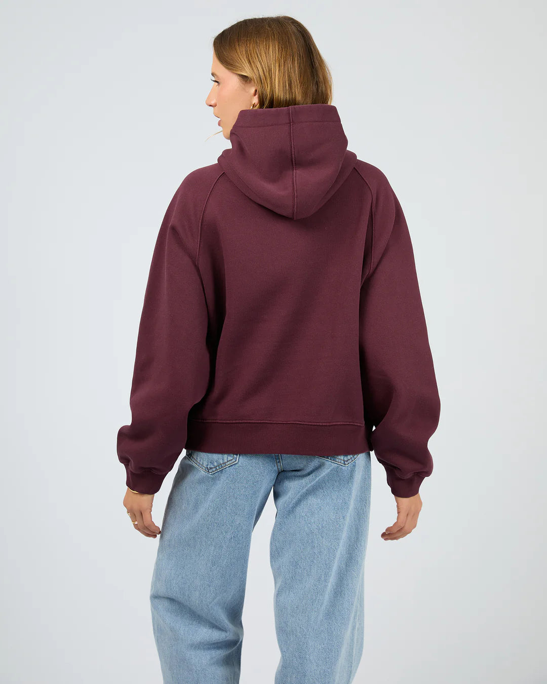 SILENT THEORY - LOGO HOODIE - Cherry