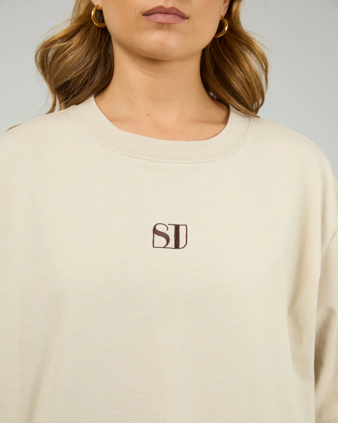 SILENT THEORY Silent Luxe Tee - Chalk