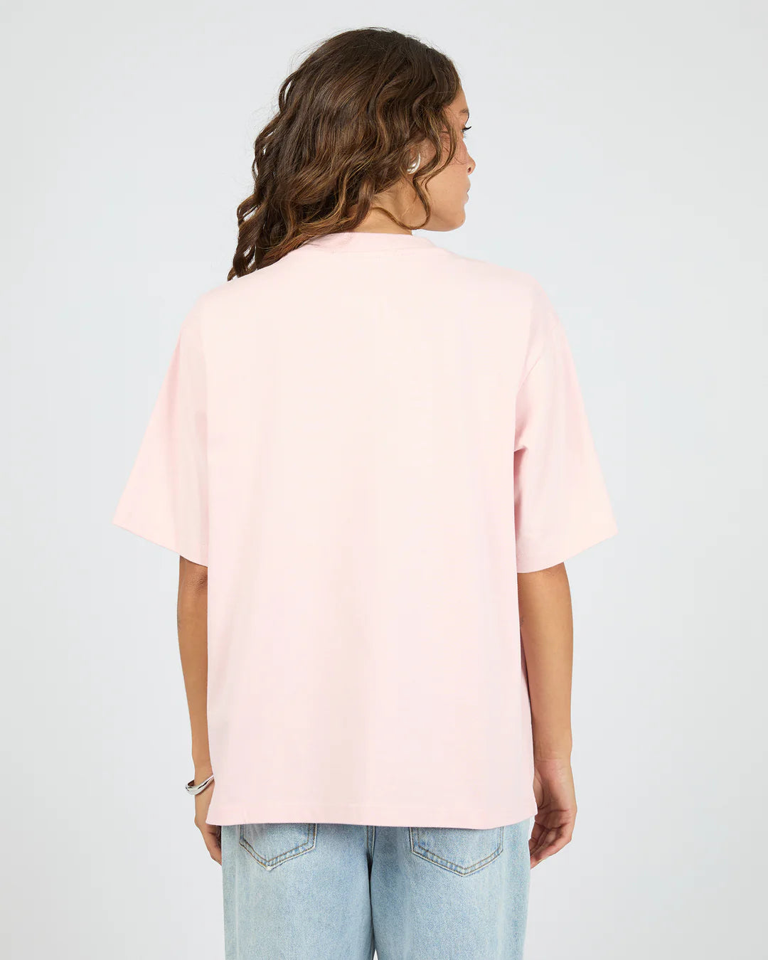 SILENT THEORY Silent Luxe Tee - Pale Pink