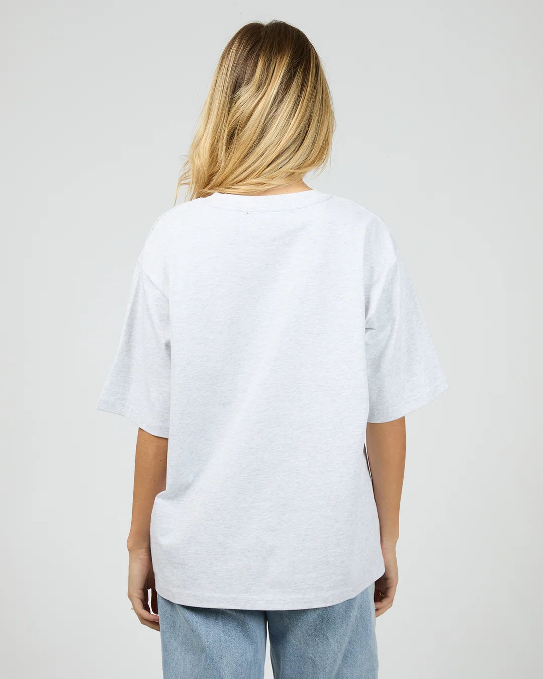 SILENT THEORY Silent Luxe Tee - Snow Marle