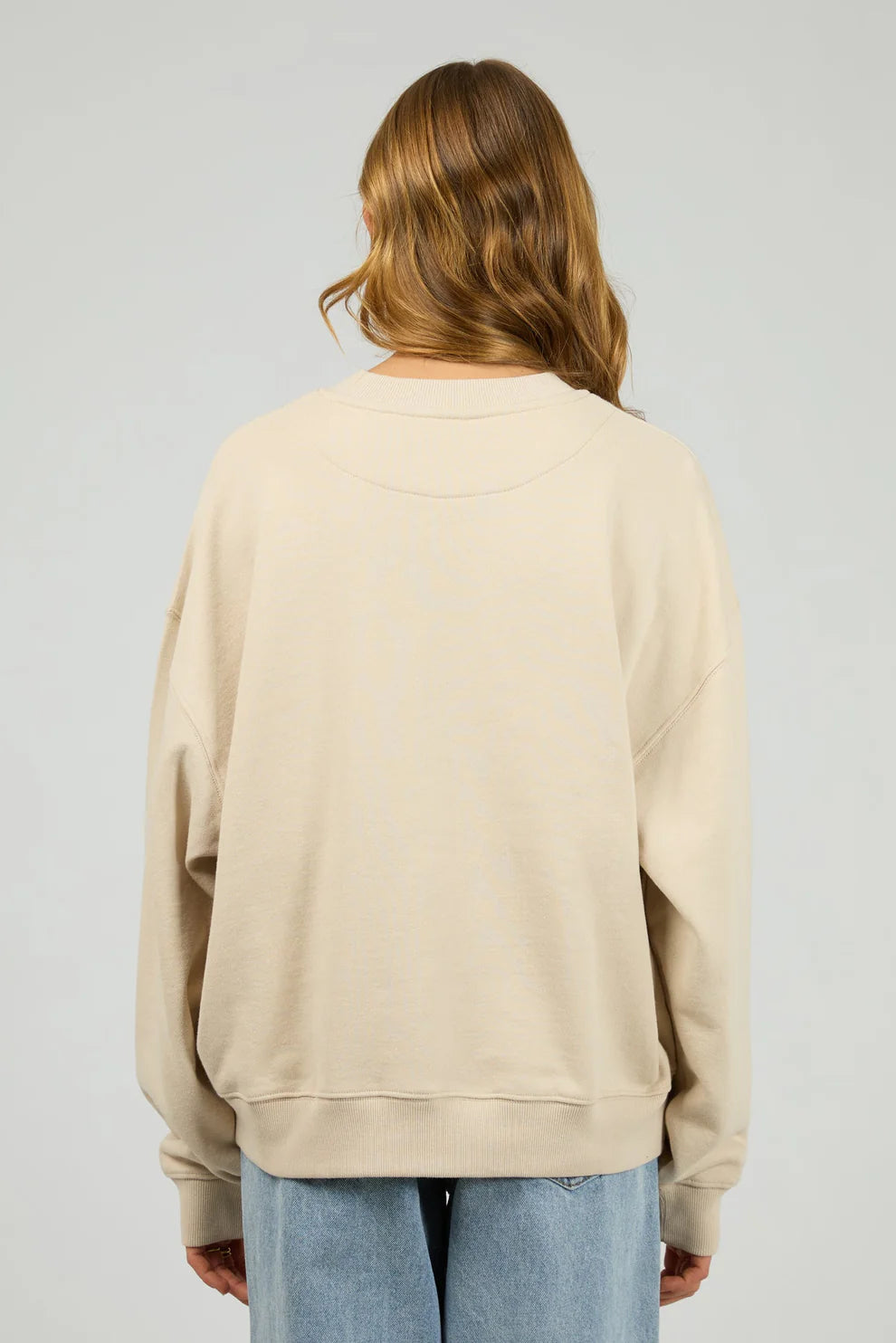 SILENT THEORY Luxe Crew - Chalk
