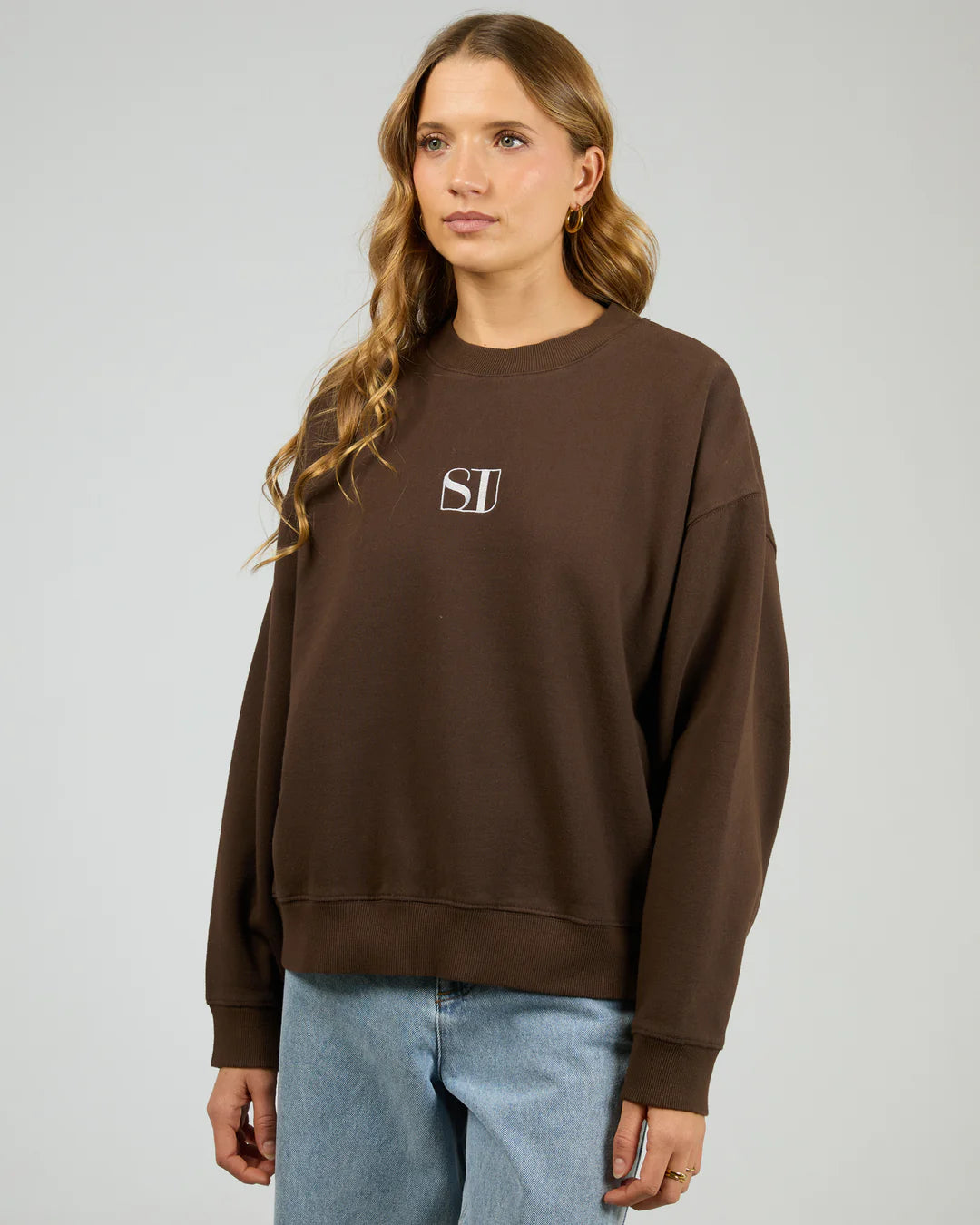 SILENT THEORY Luxe Crew - Chocolate
