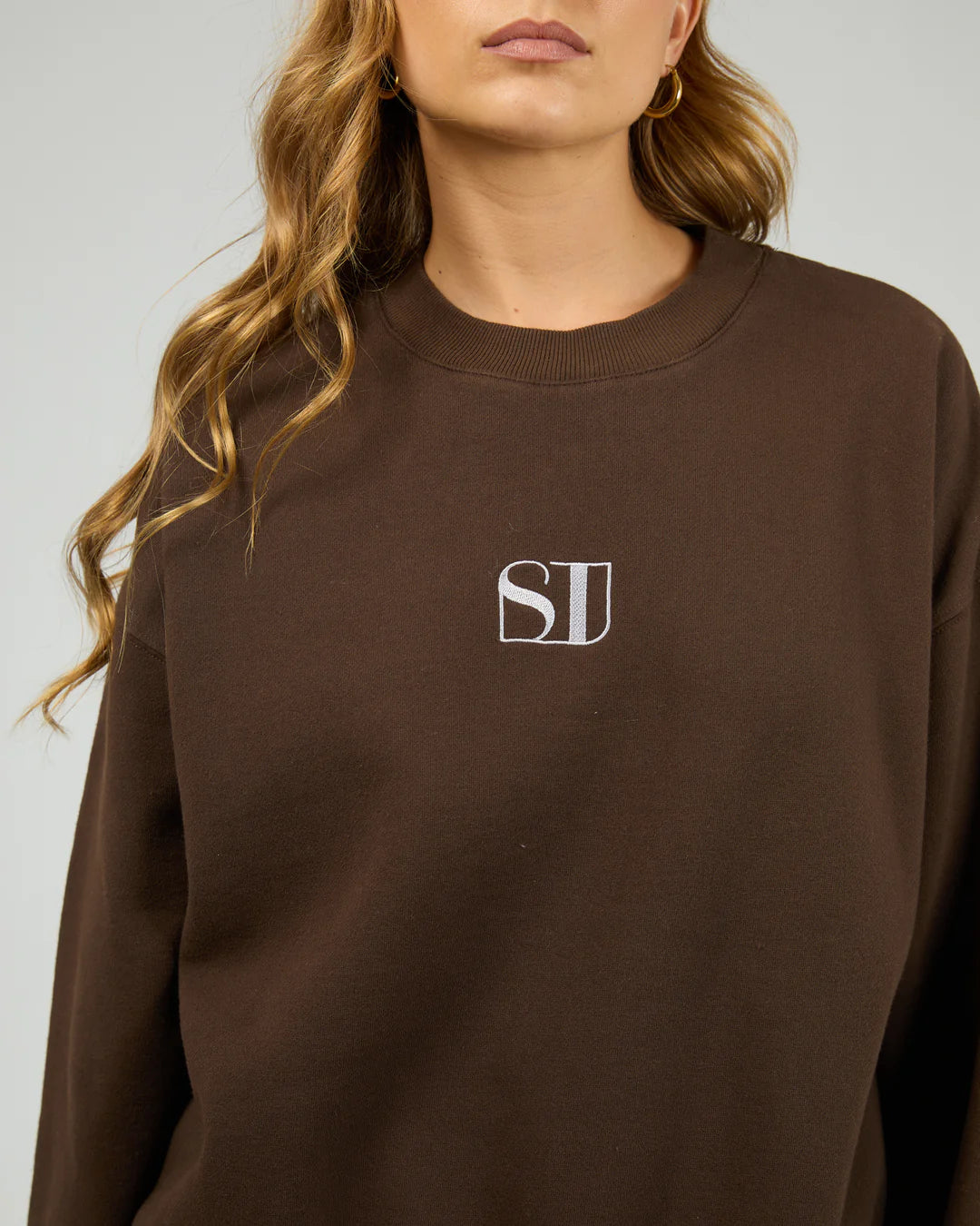 SILENT THEORY Luxe Crew - Chocolate