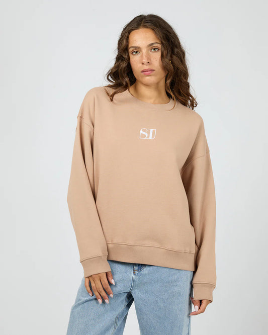 SILENT THEORY - Silent Luxe Crew - Taupe