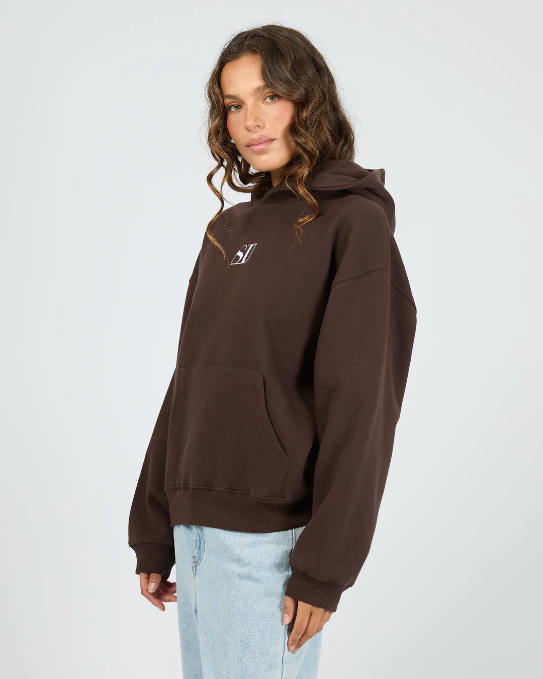 SILENT THEORY Luxe Hoodie - Chocolate