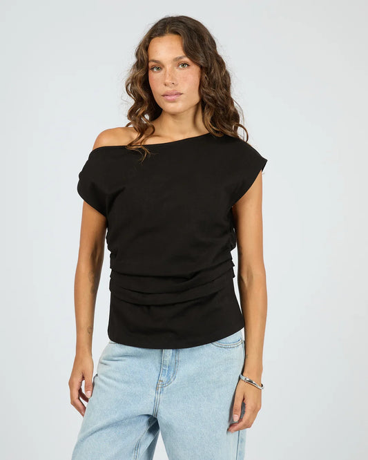 SILENT THEORY Soho Tee - Black
