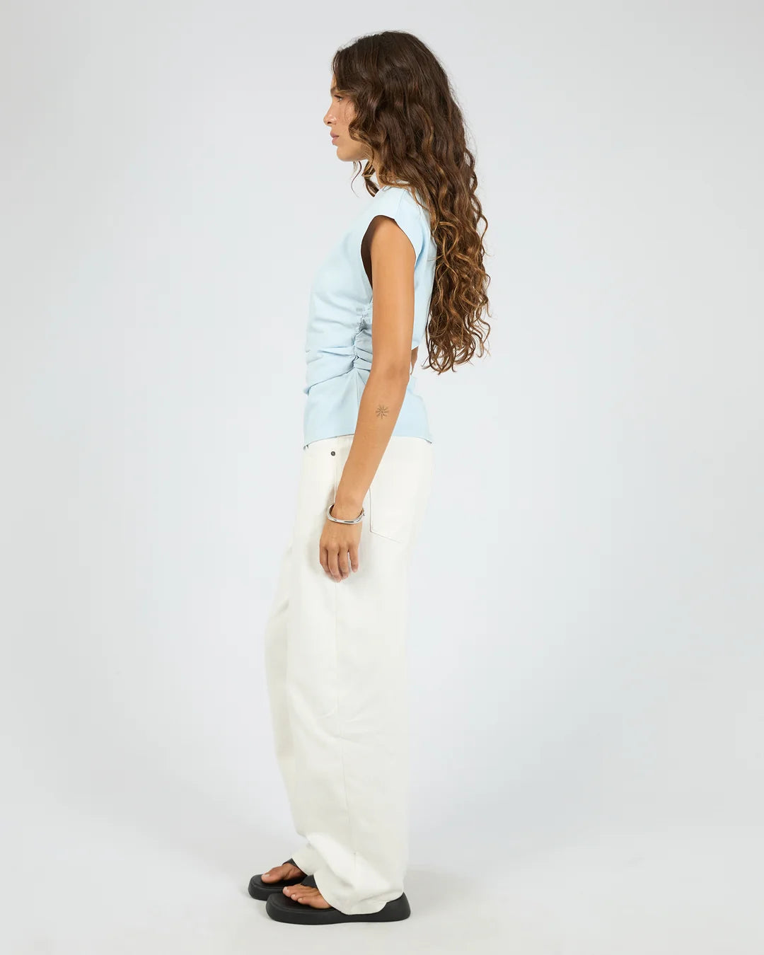 SILENT THEORY Soho Tee - Light Blue