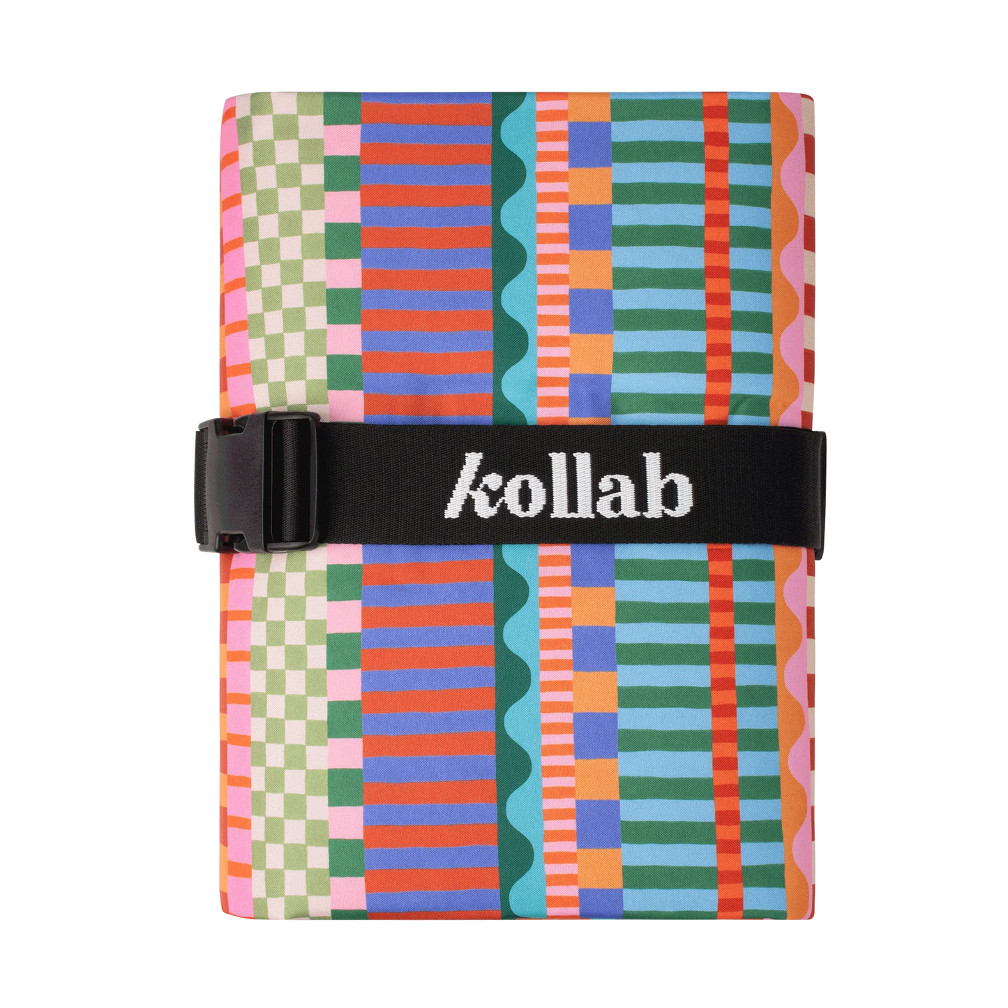 KOLLAB Picnic Mat - Blocks and Stripes