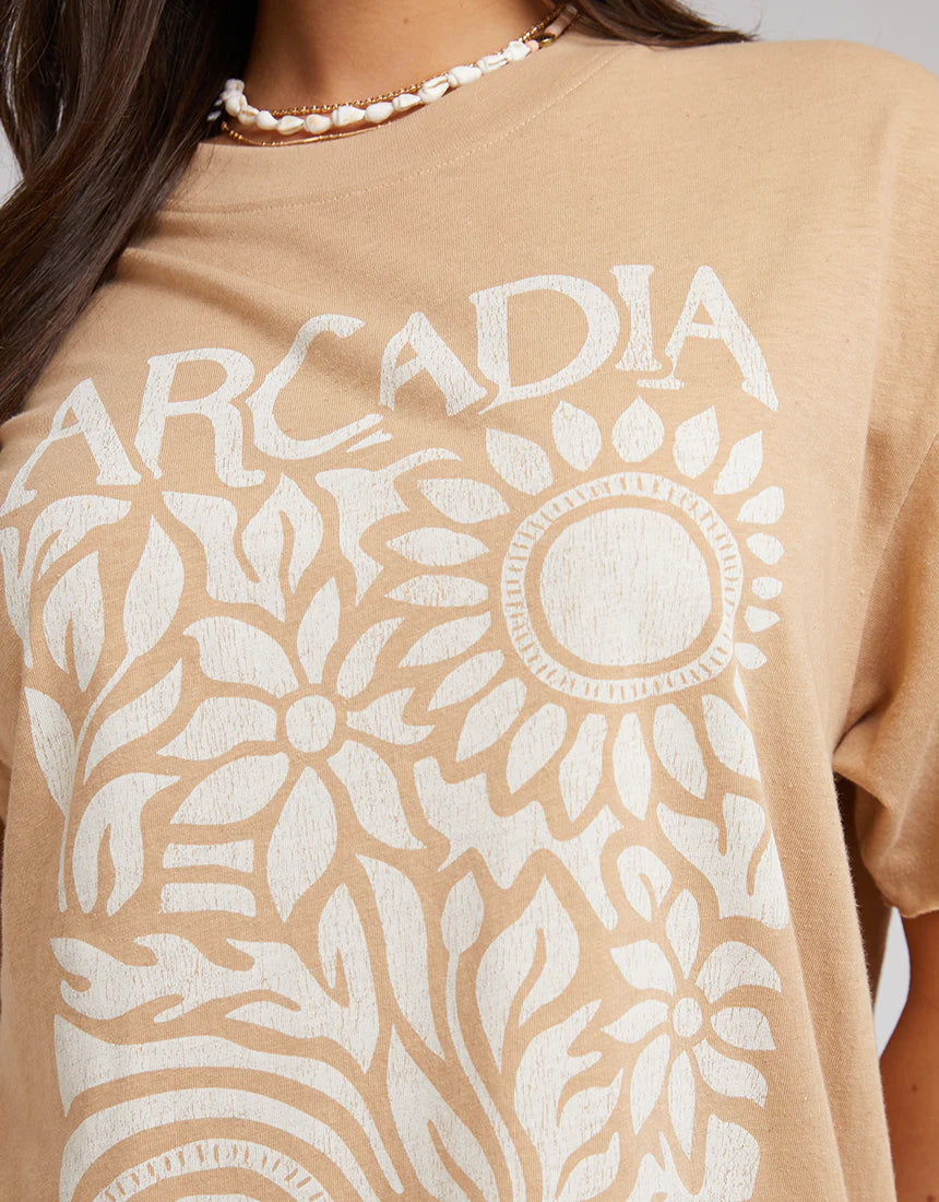 AAE Arcadia Tee - Oatmeal