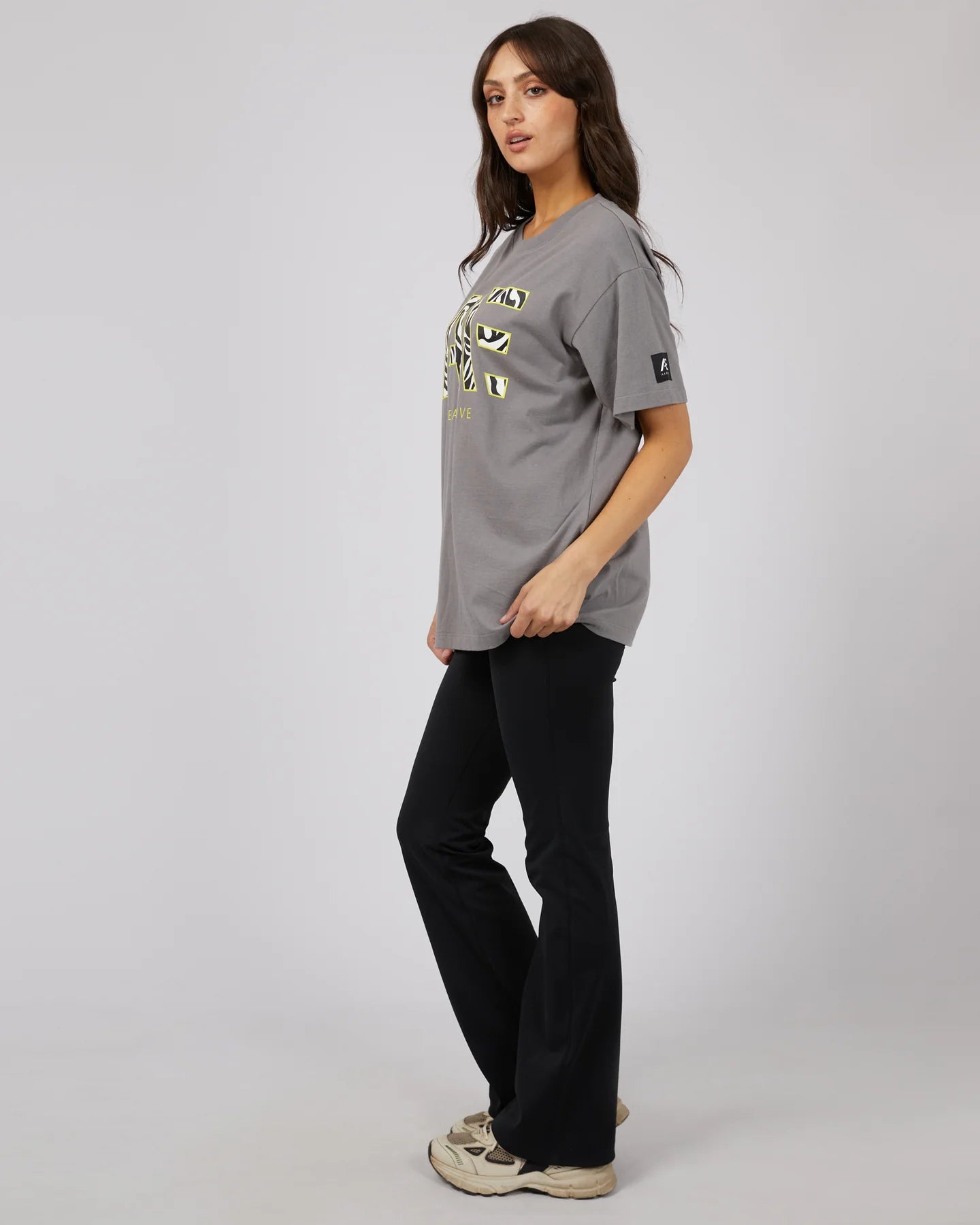 AAE PARKER ACTIVE TEE - CHARCOAL