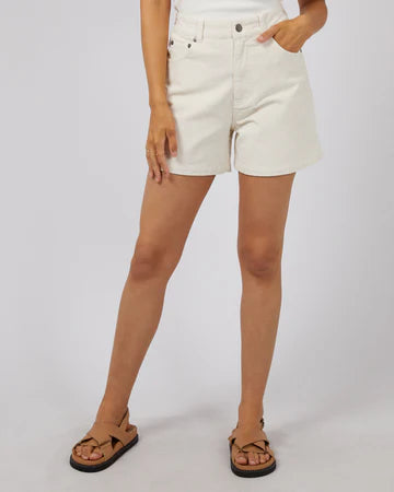 ALL ABOUT EVE - Tommy Cord Short - Vintage White