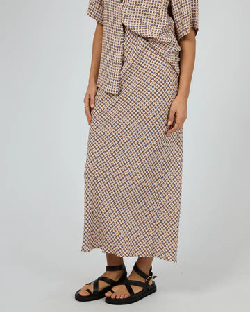 ALL ABOUT EVE Harri Slip Skirt - Print