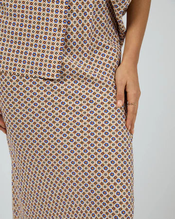 ALL ABOUT EVE Harri Slip Skirt - Print