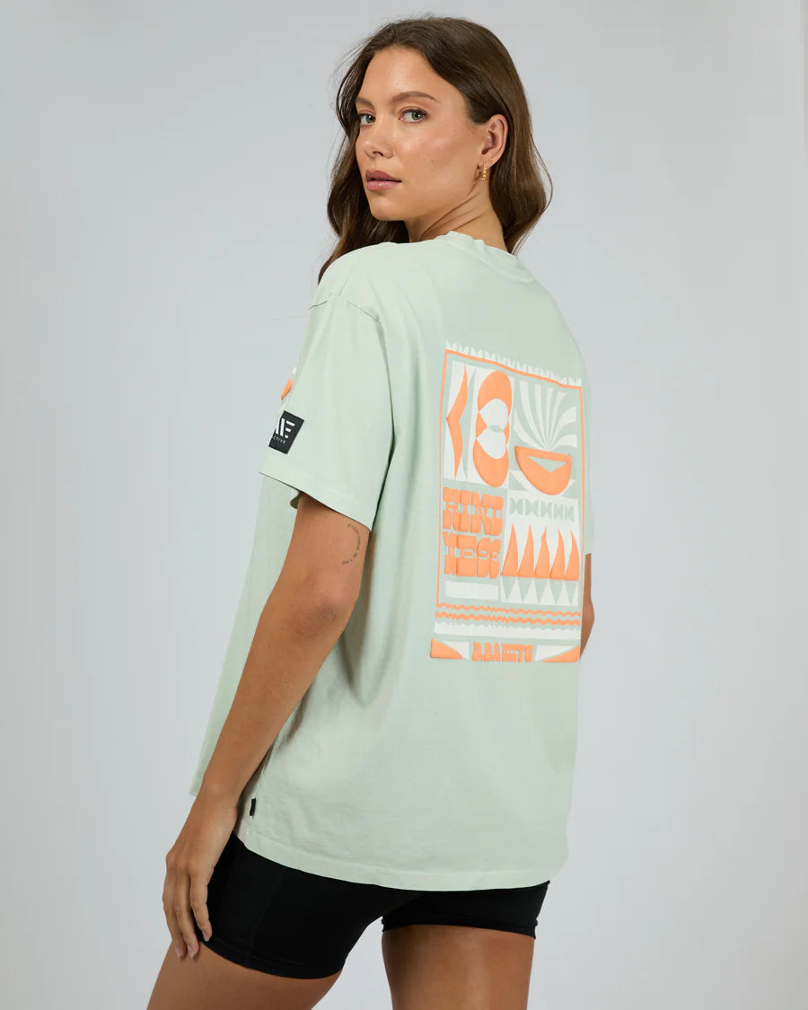 AAE - Lazy Sunday Oversized Tee - Surf