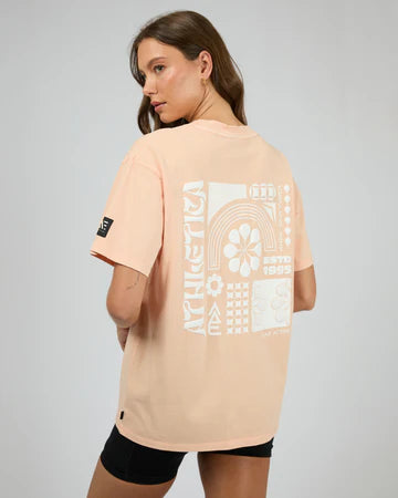 ALL ABOUT EVE ATHLETICA OVERSIZED TEE - Peach