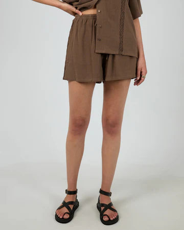 ALL ABOUT EVE Toledo Mini Short - Brown